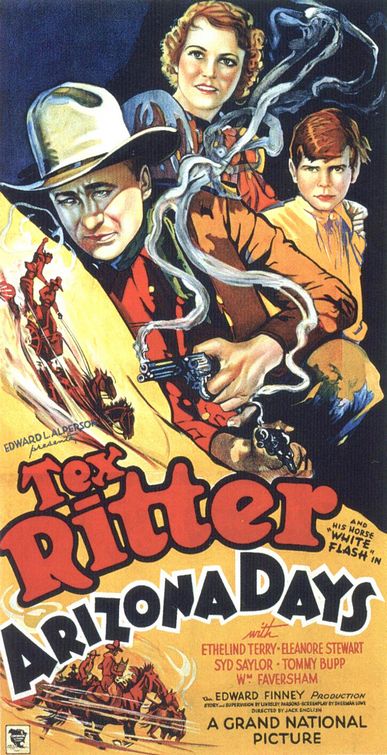 the movie poster: Arizona Days (1937)