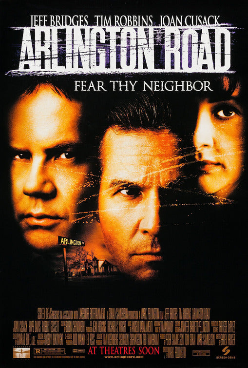 the movie poster: Arlington Road (1999) ver1
