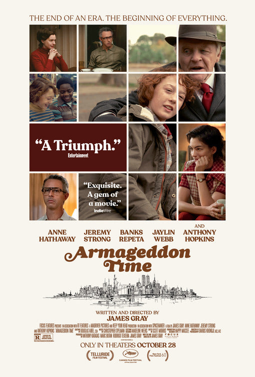 1000 piece jigsaw puzzle for the movie poster: Armageddon Time (2022) ver2