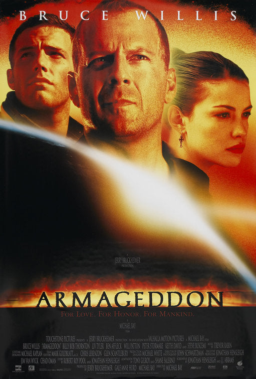 the movie poster: Armageddon (1998) ver4
