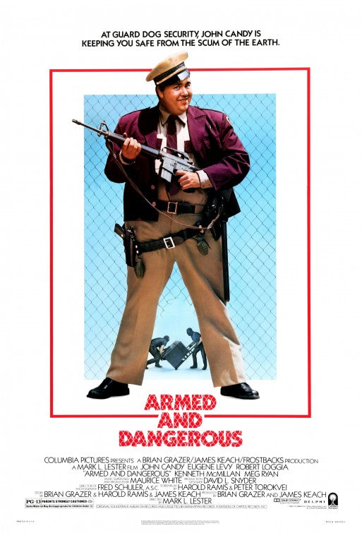 the movie poster: Armed and Dangerous (1986) ver2