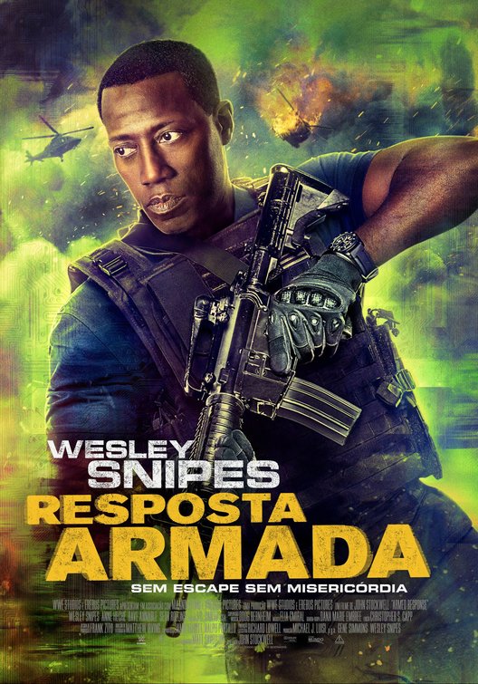 1000 piece jigsaw puzzle for the movie poster: Armed Response (2017)