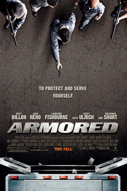 1000 piece jigsaw puzzle for the movie poster: Armored (2009)