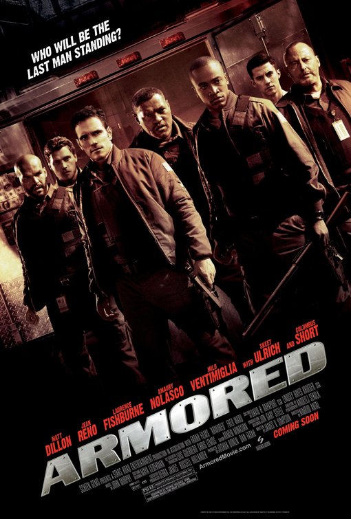 1000 piece jigsaw puzzle for the movie poster: Armored (2009) ver2