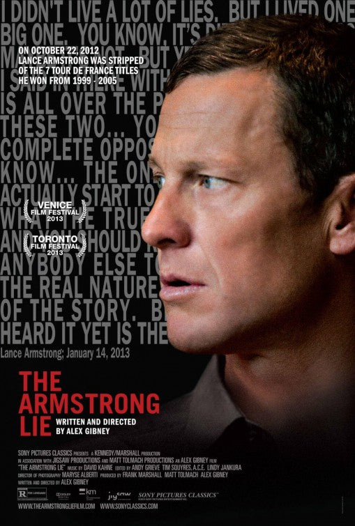 1000 piece jigsaw puzzle for the movie poster: The Armstrong Lie (2013)