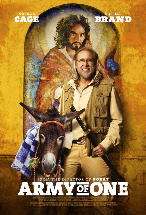 1000 piece jigsaw puzzle for the movie poster: Army of One (2016)
