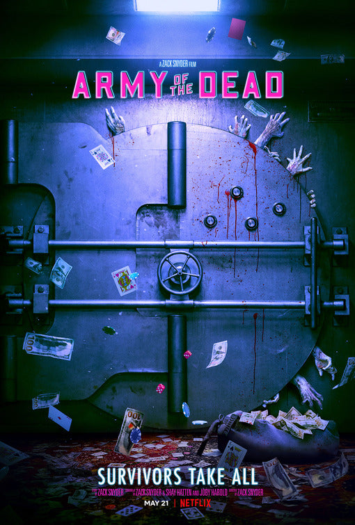 1000 piece jigsaw puzzle for the movie poster: Army of the Dead (2021)