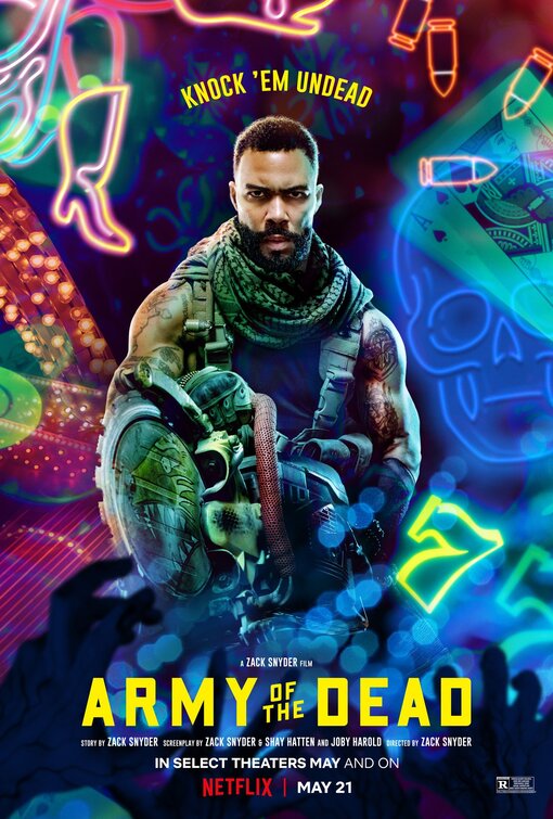 1000 piece jigsaw puzzle for the movie poster: Army of the Dead (2021) ver10