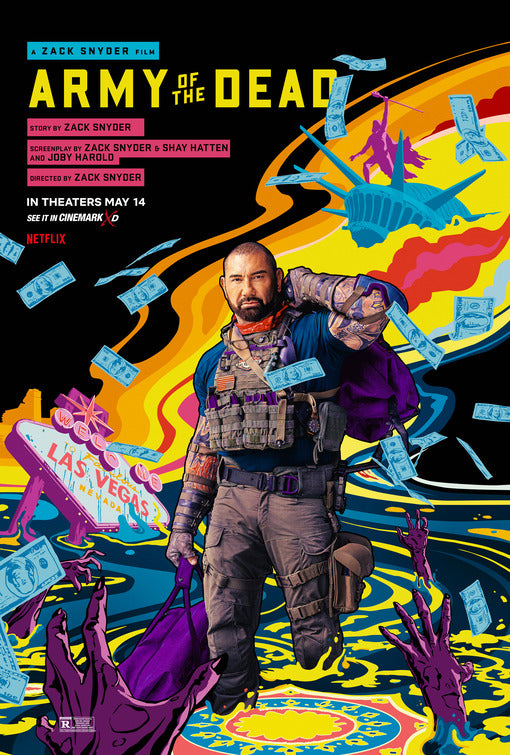 1000 piece jigsaw puzzle for the movie poster: Army of the Dead (2021) ver18