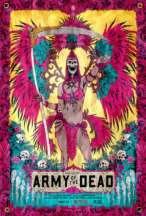 1000 piece jigsaw puzzle for the movie poster: Army of the Dead (2021) ver19
