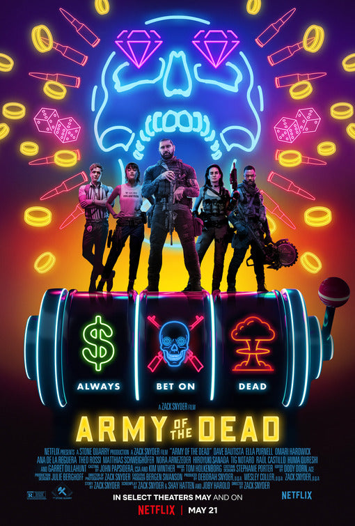 1000 piece jigsaw puzzle for the movie poster: Army of the Dead (2021) ver2