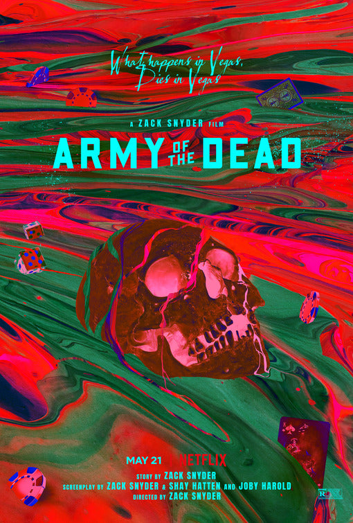 1000 piece jigsaw puzzle for the movie poster: Army of the Dead (2021) ver20