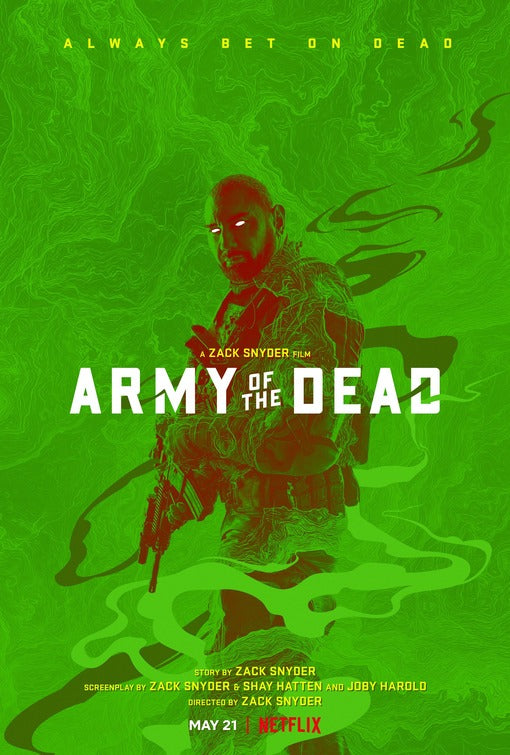 1000 piece jigsaw puzzle for the movie poster: Army of the Dead (2021) ver23
