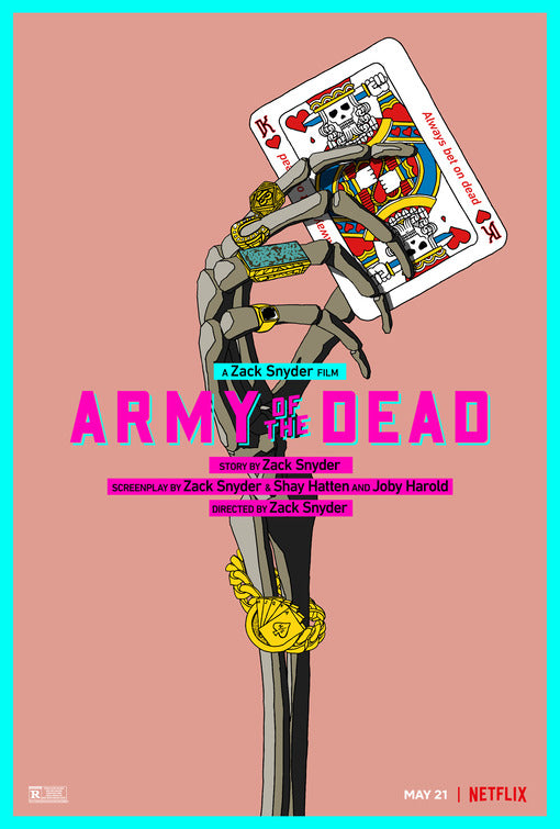 1000 piece jigsaw puzzle for the movie poster: Army of the Dead (2021) ver3
