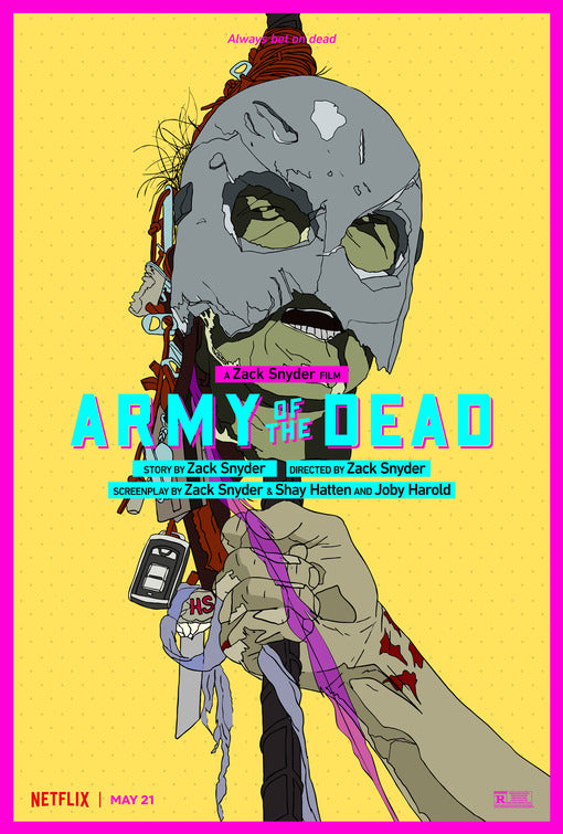 1000 piece jigsaw puzzle for the movie poster: Army of the Dead (2021) ver4
