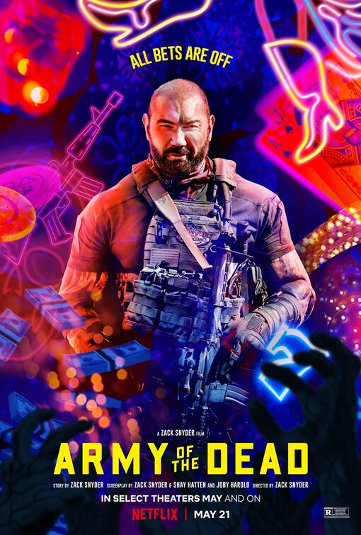 1000 piece jigsaw puzzle for the movie poster: Army of the Dead (2021) ver5