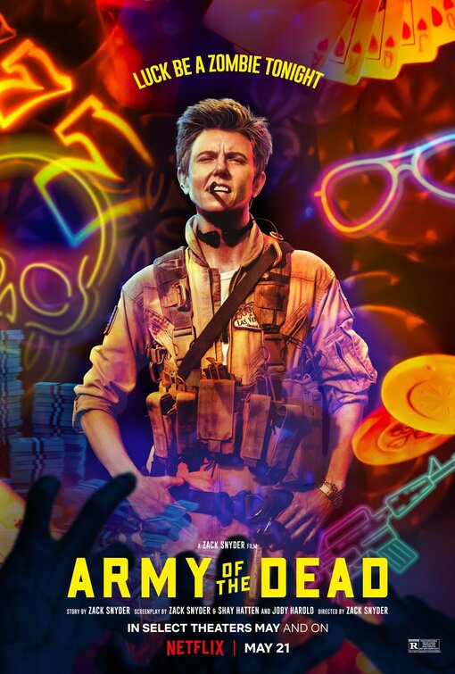 1000 piece jigsaw puzzle for the movie poster: Army of the Dead (2021) ver6