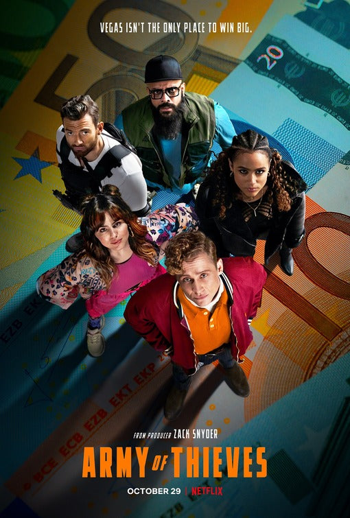 1000 piece jigsaw puzzle for the movie poster: Army of Thieves (2021) ver4