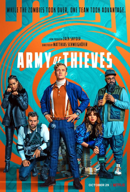 1000 piece jigsaw puzzle for the movie poster: Army of Thieves (2021) ver5