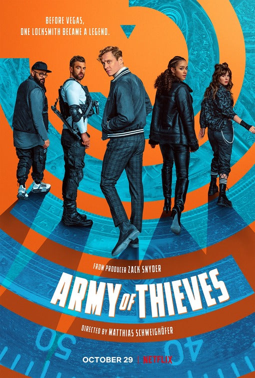 1000 piece jigsaw puzzle for the movie poster: Army of Thieves (2021) ver6