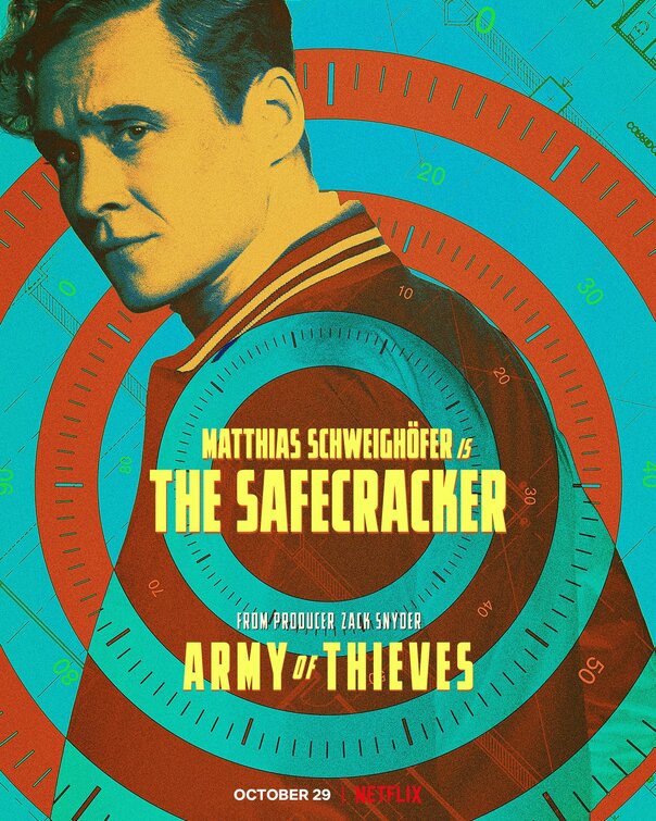 1000 piece jigsaw puzzle for the movie poster: Army of Thieves (2021) ver7