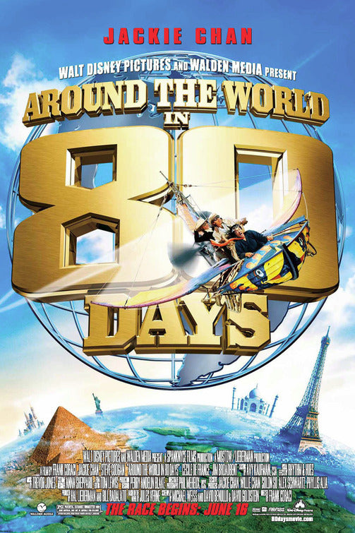 the movie poster: Around the World in 80 Days (2004) ver3