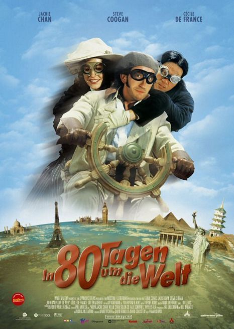 the movie poster: Around the World in 80 Days (2004) ver4