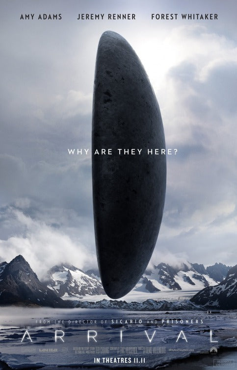 1000 piece jigsaw puzzle for the movie poster: Arrival (2016)