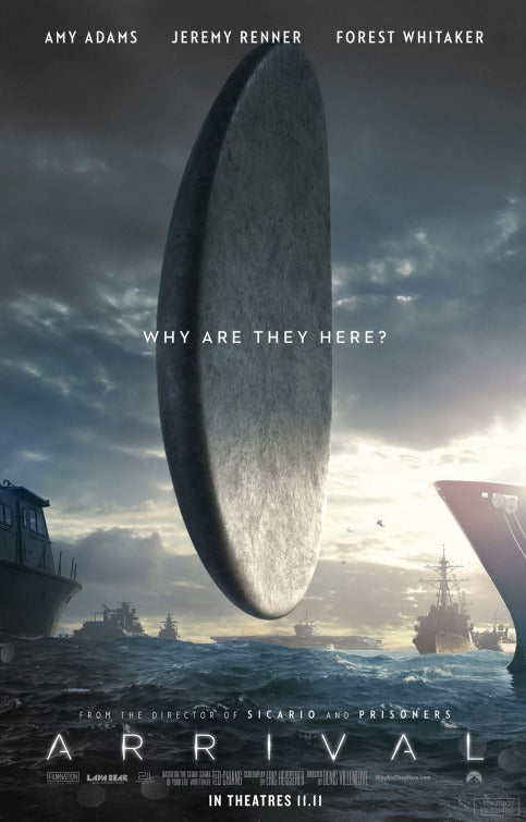 1000 piece jigsaw puzzle for the movie poster: Arrival (2016) ver11