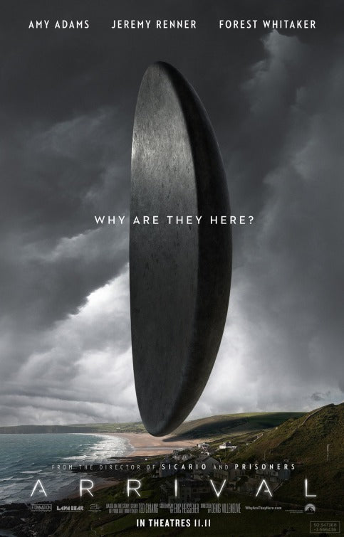 1000 piece jigsaw puzzle for the movie poster: Arrival (2016) ver12
