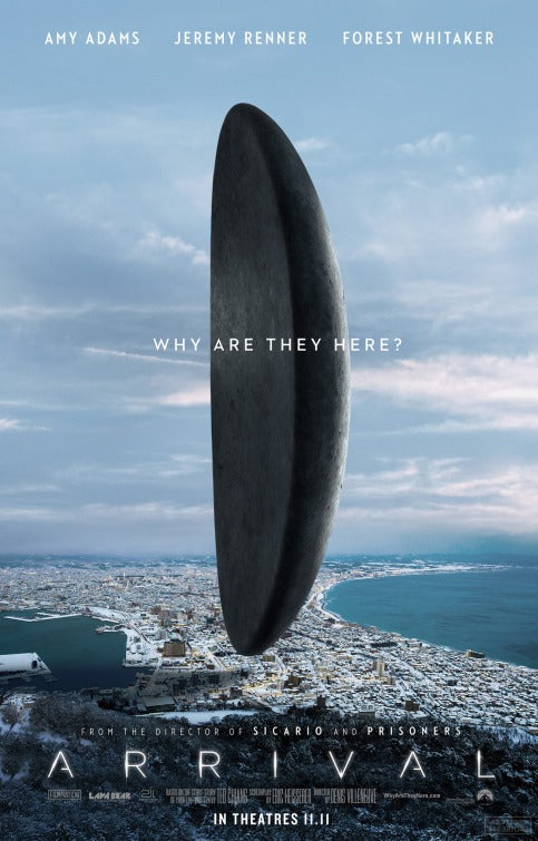1000 piece jigsaw puzzle for the movie poster: Arrival (2016) ver2
