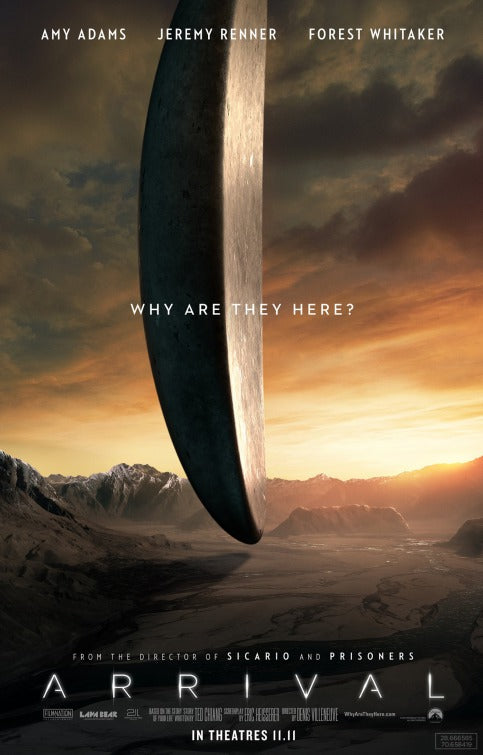1000 piece jigsaw puzzle for the movie poster: Arrival (2016) ver3