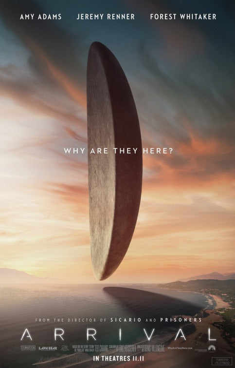 1000 piece jigsaw puzzle for the movie poster: Arrival (2016) ver6