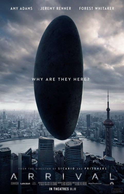 1000 piece jigsaw puzzle for the movie poster: Arrival (2016) ver7