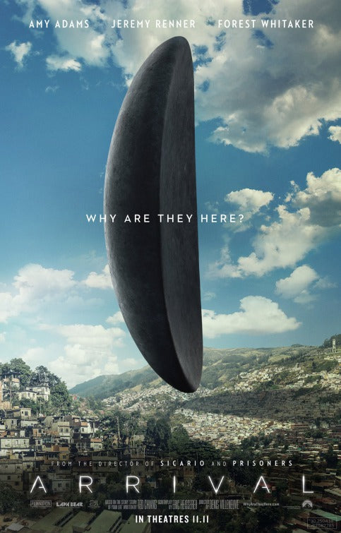 1000 piece jigsaw puzzle for the movie poster: Arrival (2016) ver9
