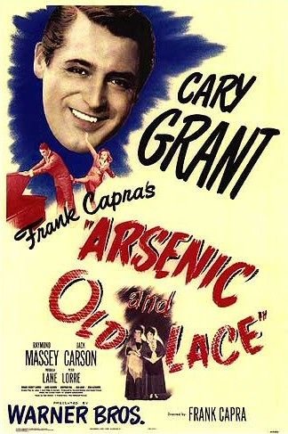 the movie poster: Arsenic and Old Lace (1944)
