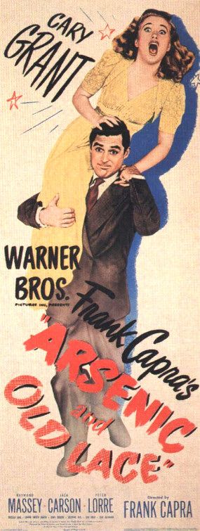the movie poster: Arsenic and Old Lace (1944) ver2