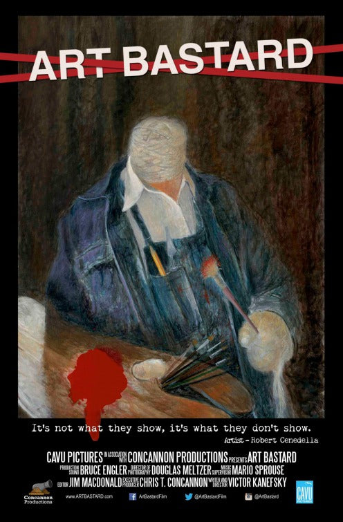 1000 piece jigsaw puzzle for the movie poster: Art Bastard (2016)