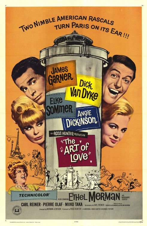 the movie poster: The Art of Love (1965)