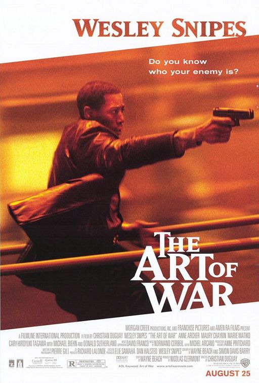 the movie poster: The Art of War (2000)