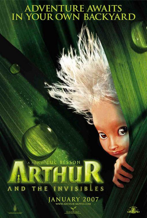 the movie poster: Arthur and the Invisibles (2007)