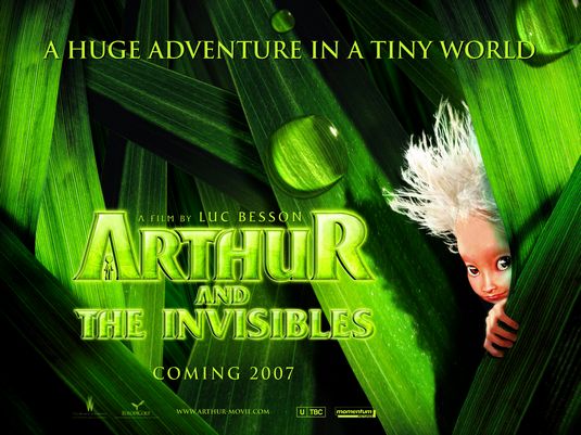 the movie poster: Arthur and the Invisibles (2007) ver6