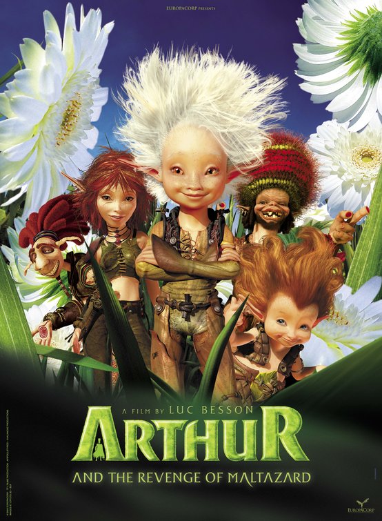 1000 piece jigsaw puzzle for the movie poster: Arthur and the Vengeance of Maltazard (2009) ver4