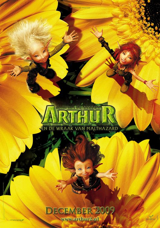 1000 piece jigsaw puzzle for the movie poster: Arthur and the Vengeance of Maltazard (2009) ver6