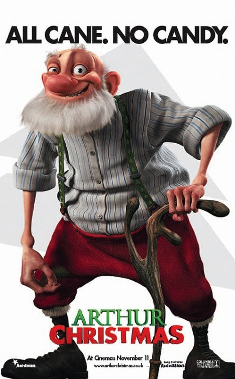 1000 piece jigsaw puzzle for the movie poster: Arthur Christmas (2011) ver9