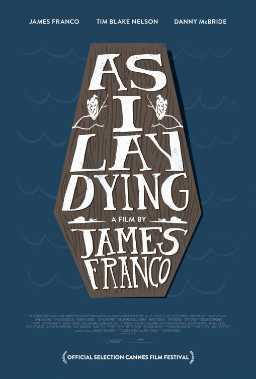 1000 piece jigsaw puzzle for the movie poster: As I Lay Dying (2013)