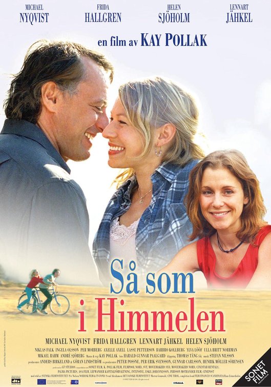 the movie poster: As It Is In Heaven (2004)