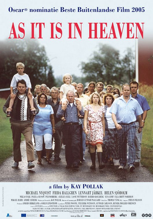 the movie poster: As It Is In Heaven (2004) ver2