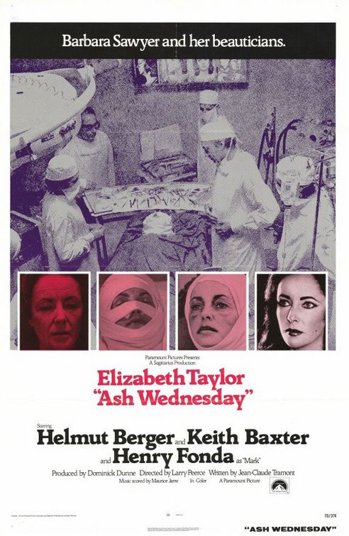 the movie poster: Ash Wednesday (1973)