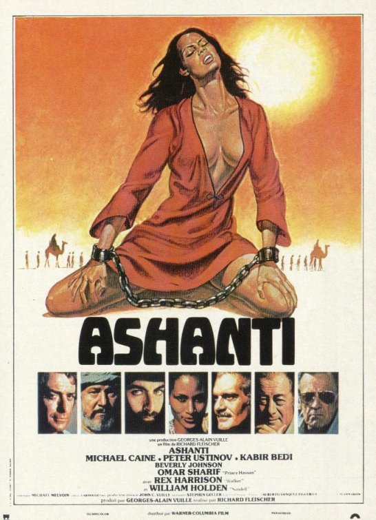 1000 piece jigsaw puzzle for the movie poster: Ashanti (1979)